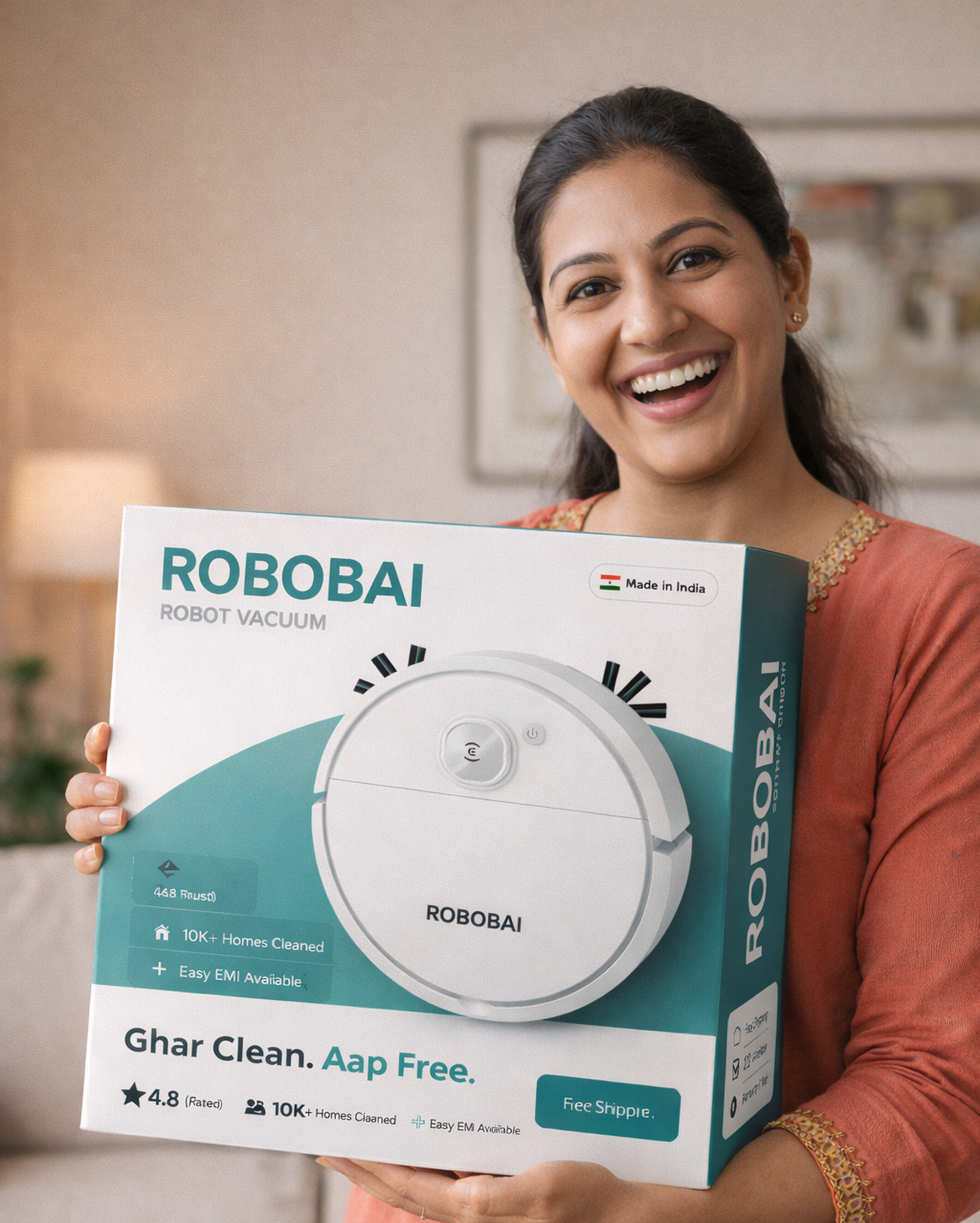 RoboBai™ - Smart Vacuum & Mop