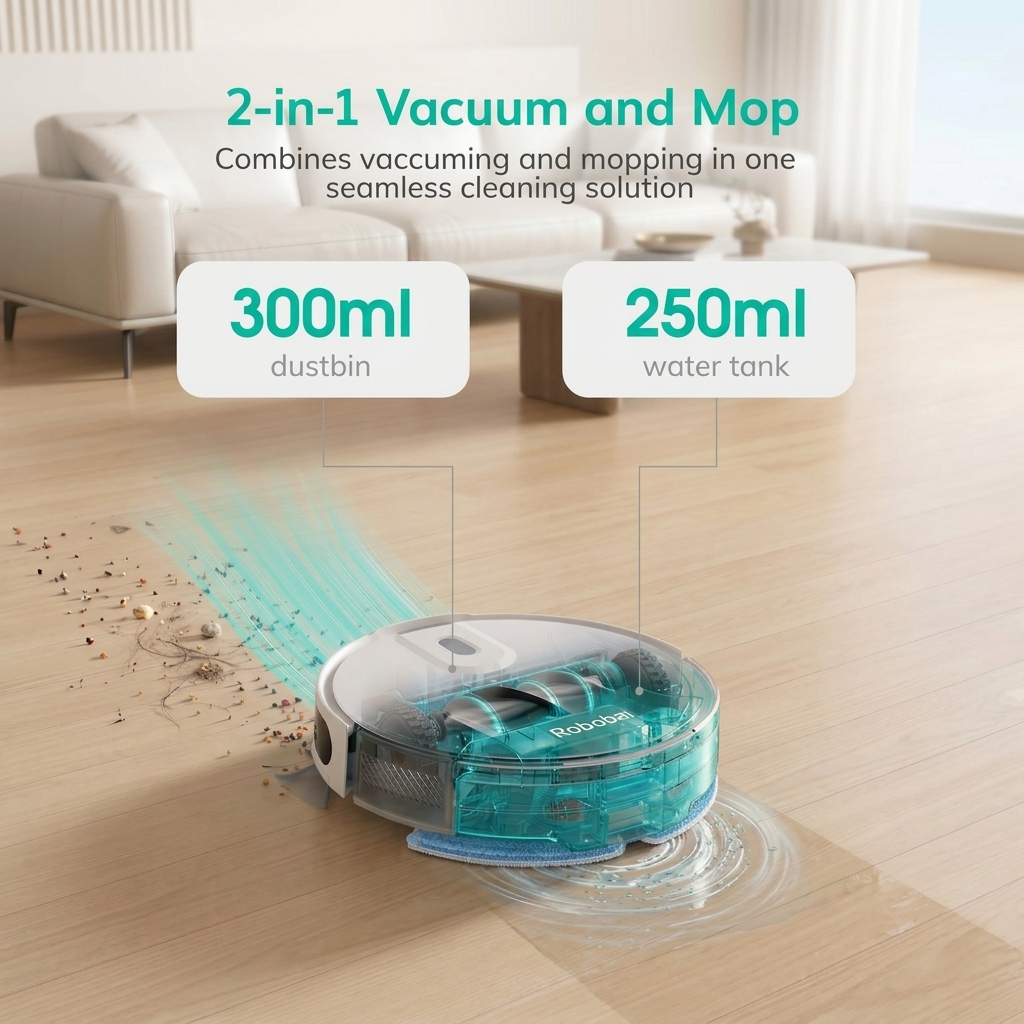 RoboBai™ - Smart Vacuum & Mop